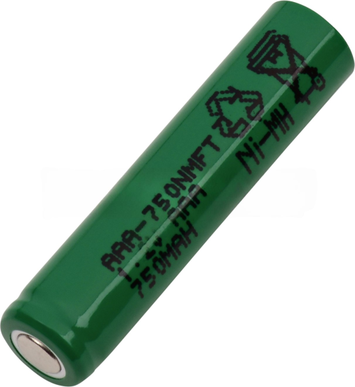 Dantona EBC-522-0 NiMH Battery 1.2V 750mAh