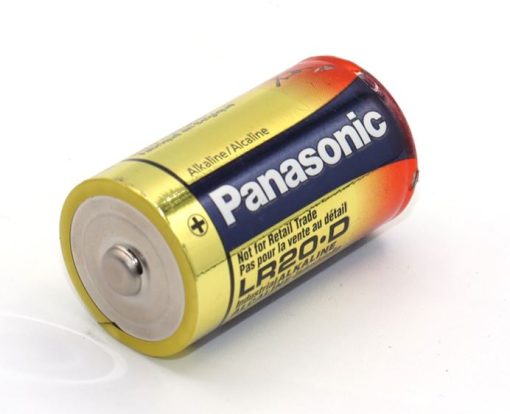 Panasonic D size Alkaline LR20XWA Battery