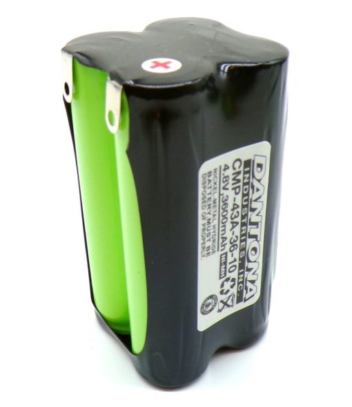 Dantona CMP-43A-36-10 NiMH Battery 4.8V 3600mAh