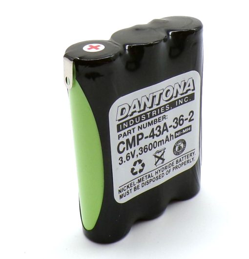 Dantona CMP-43A-36-2 NiMH Battery 3.6V 3600mAh