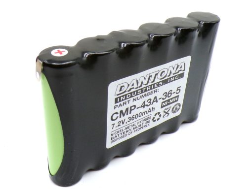 Dantona CMP-43A-36-5 NiMH Battery 7.2V 3600mAh