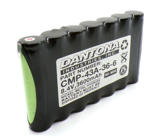 Dantona CMP-43A-36-6 NiMH Battery 8.4V 3600mAh