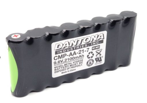 Dantona CMP-AA-21-7 NiMH Battery 9.6V 2100mAh
