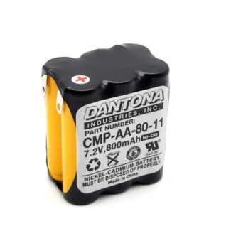 Dantona CMP-AA-80-11 Nicad Battery 7.2V 800mAh