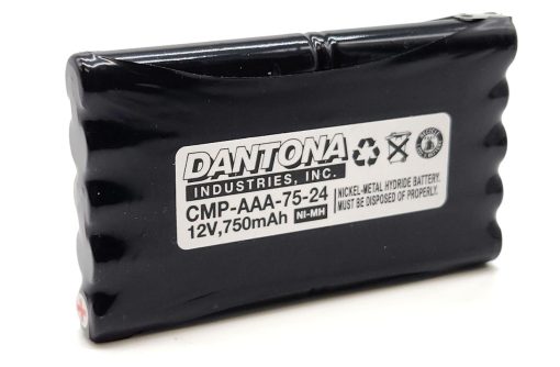 Dantona CMP-AAA-75-24 NiMH Battery 12V 750mAh