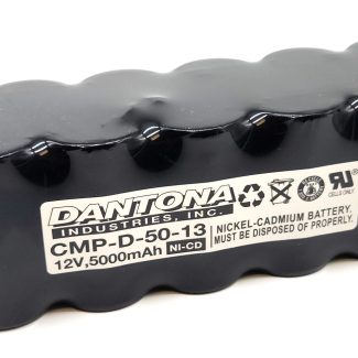 Dantona CMP-D-50-13 Nicad Battery 12V 5000mAh