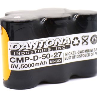 Dantona CMP-D-50-27 Nicad Battery 6V 5000mAh