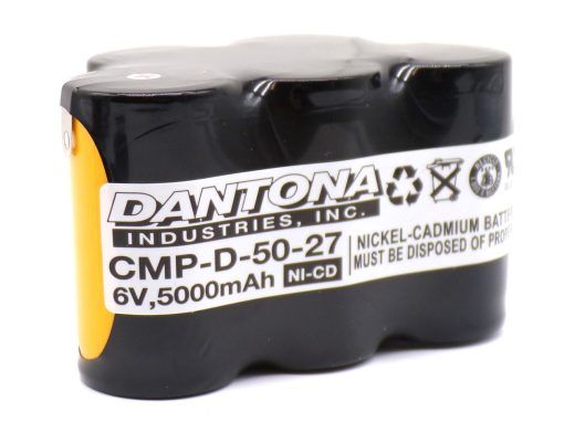 Dantona CMP-D-50-27 Nicad Battery 6V 5000mAh
