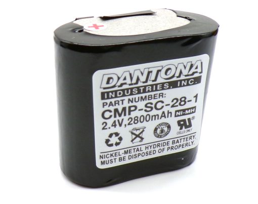 Dantona CMP-SC-28-1 NiMH Battery 2.4V 2800mAh