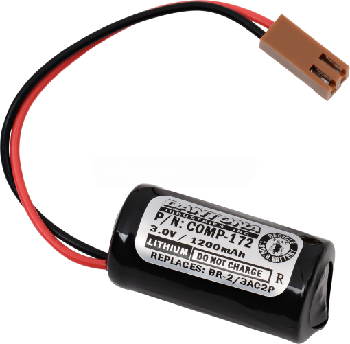GE Fanuc B9712T Lithium Battery 3V 1200mAh