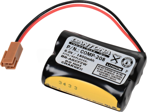 GE Fanuc BR-ACF2P Lithium Battery 6V 1800mAh