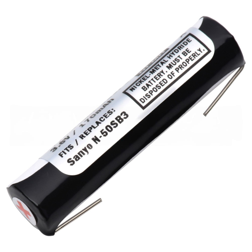 Dantona N-50SB3 NiMH Battery 3.6V 170mAh