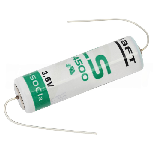 Saft LS14500AX Lithium Battery 3.6V 2600mAh
