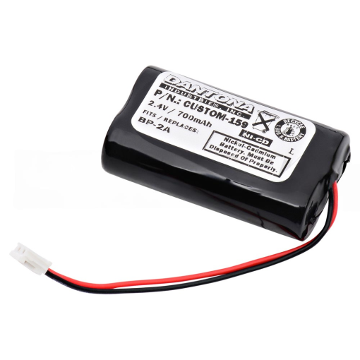 Dual-Lite BP2-A Nicad Battery 2.4V 700mAh