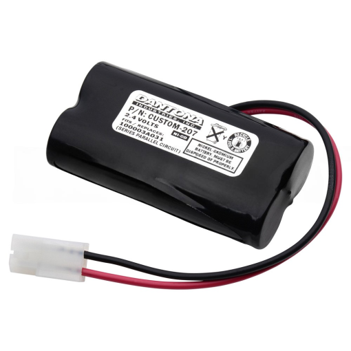Chloride 100-003-A031 Nicad Battery 2.4V 3000mAh
