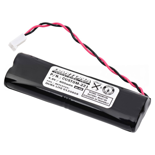 Dual-Lite 120859 Nicad Battery 4.8V 800mAh