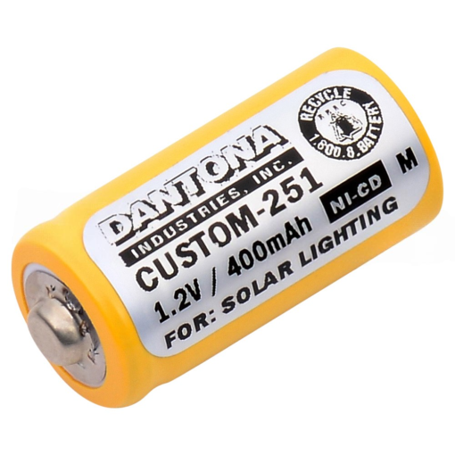 Dantona Solar Nicad Battery 1.2V 400mAh