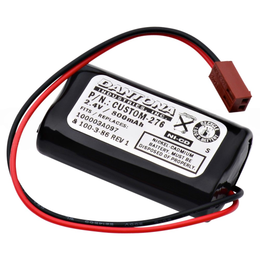 At-Lite 100-3-86 Nicad Battery 2.4V 800mAh