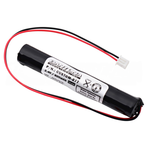 GP 2800-RD Nicad Battery 2.4V 800mAh
