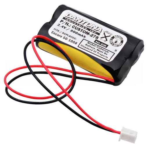 Encore 50-1008 Nicad Battery 2.4V 600mAh