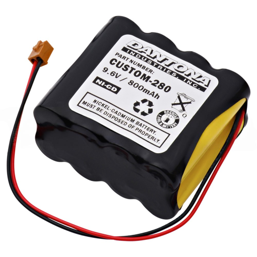 Amano AJR-111000 Nicad Battery 9.6V 800mAh