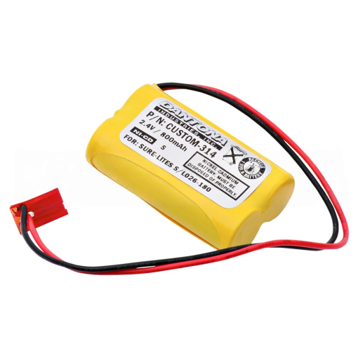 Cooper Industries LPX7 Nicad Battery 2.4V 800mAh