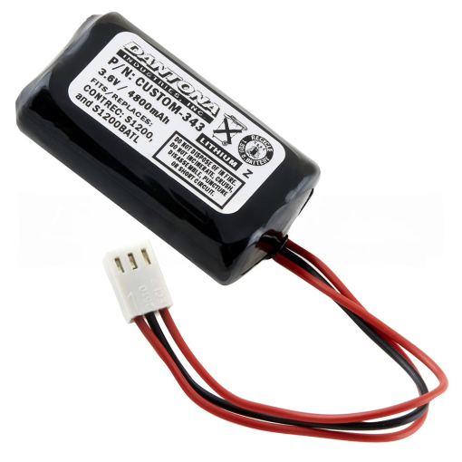 Contrec S1200BATL Lithium Battery 3.6V 2000mAh