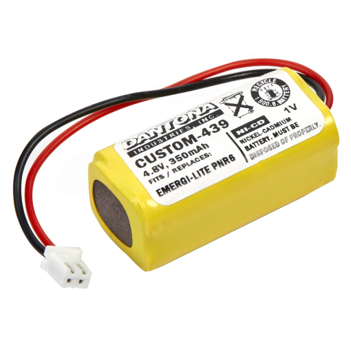 LumaPro 48H465 Nicad Battery 4.8V 350mAh