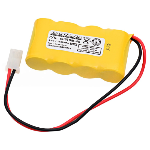 Lithonia ELB4814N Nicad Battery 4.8V 1500mAh