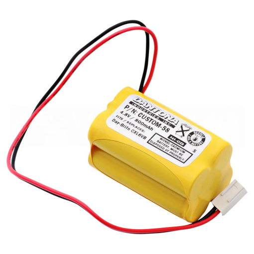 Day-Brite CXL6VB Nicad Battery 4.8V 800mAh