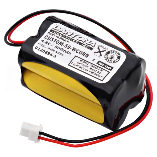 Chloride CXL6VBXT Nicad Battery 4.8V 800mAh