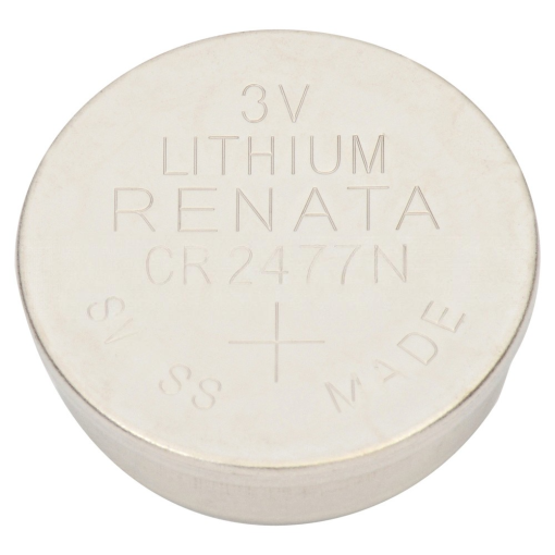 Renata CR2477N 3 Volt Lithium Coin Cell Battery