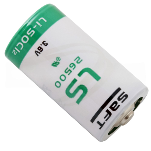 Saft LS26500BA Lithium Battery 3.6V 7300mAh
