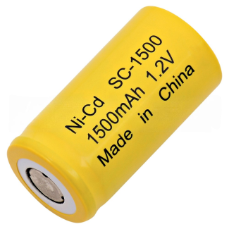Dantona KR-1500SCE Nicad Battery 1.2V 1500mAh