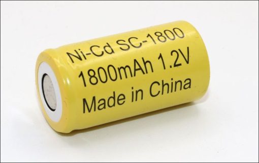 Dantona KR-1800SCE Nicad Battery 1.2V 1800mAh