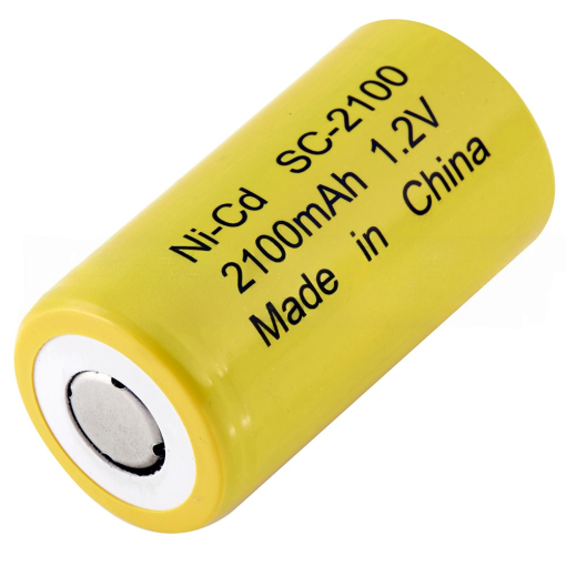 Dantona 20300 Nicad Battery 1.2V 2100mAh