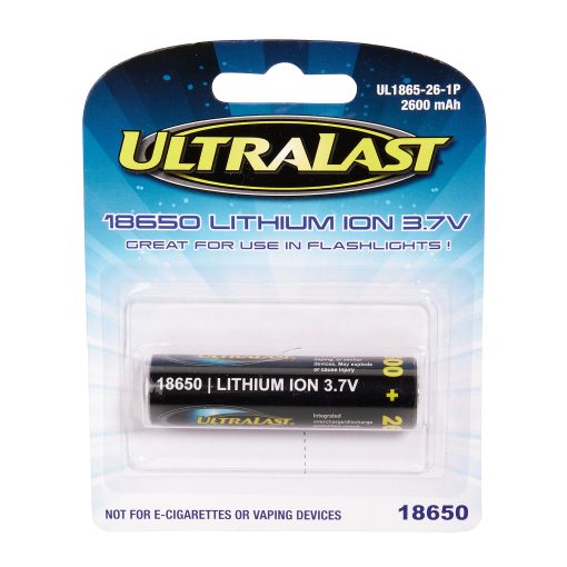 Ultralast LIR 18650 Lithium Ion Battery 3.7V 2600mAh