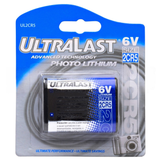 Ultralast 2CR5 6 Volt Lithium Battery