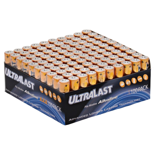 Ultralast E92 Alkaline Battery 1.5V 850mAh (Bag of 100)