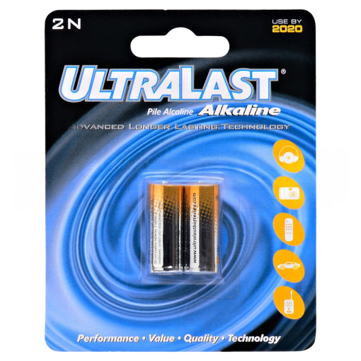 Ultralast N Size Alkaline Battery (Bag of 2)