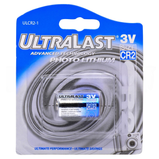 Ultralast CR2 Lithium Battery 3V 750mAh